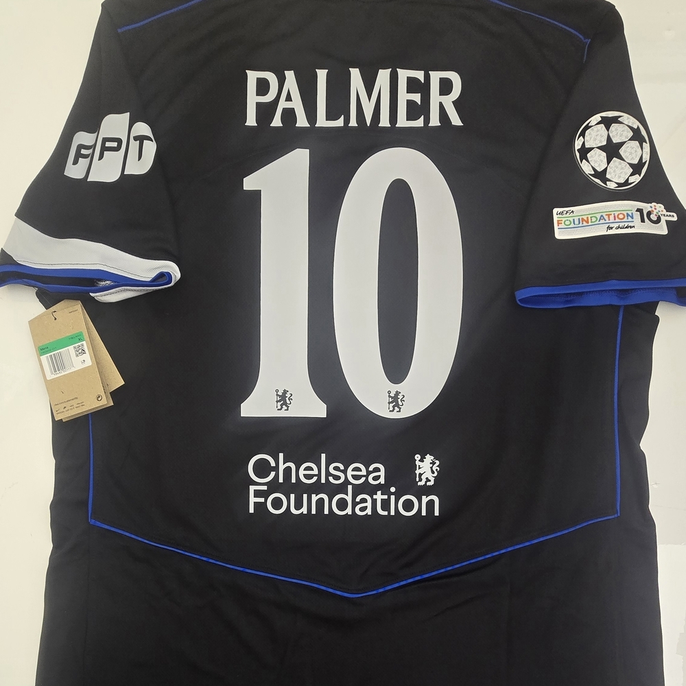 2025/26 Nike Chelsea FC #10 PALMER Player Tota 90 Dri-Fit 3rd Soccer Jersey HM32